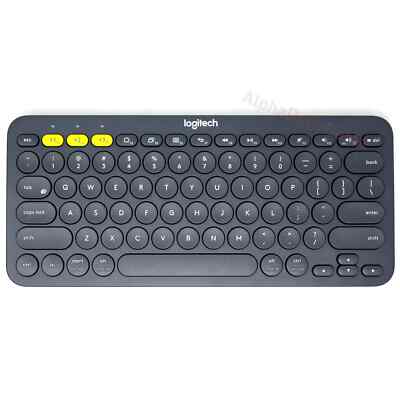 Logitech 920-007558 K380 Multi-Device Bluetooth Keyboard - Black