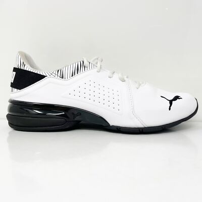 

Puma Mens Viz Runner Graphic 194218-09 Белая Повседневная Обувь Кроссовки Размер 10, Белый, Viz Runner Graphic