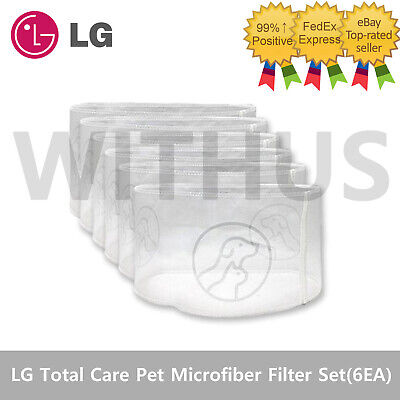 GENUINE LG Total Care Pet Microfiber Filter Set (6 EA) LG ADQ75153427 - Express