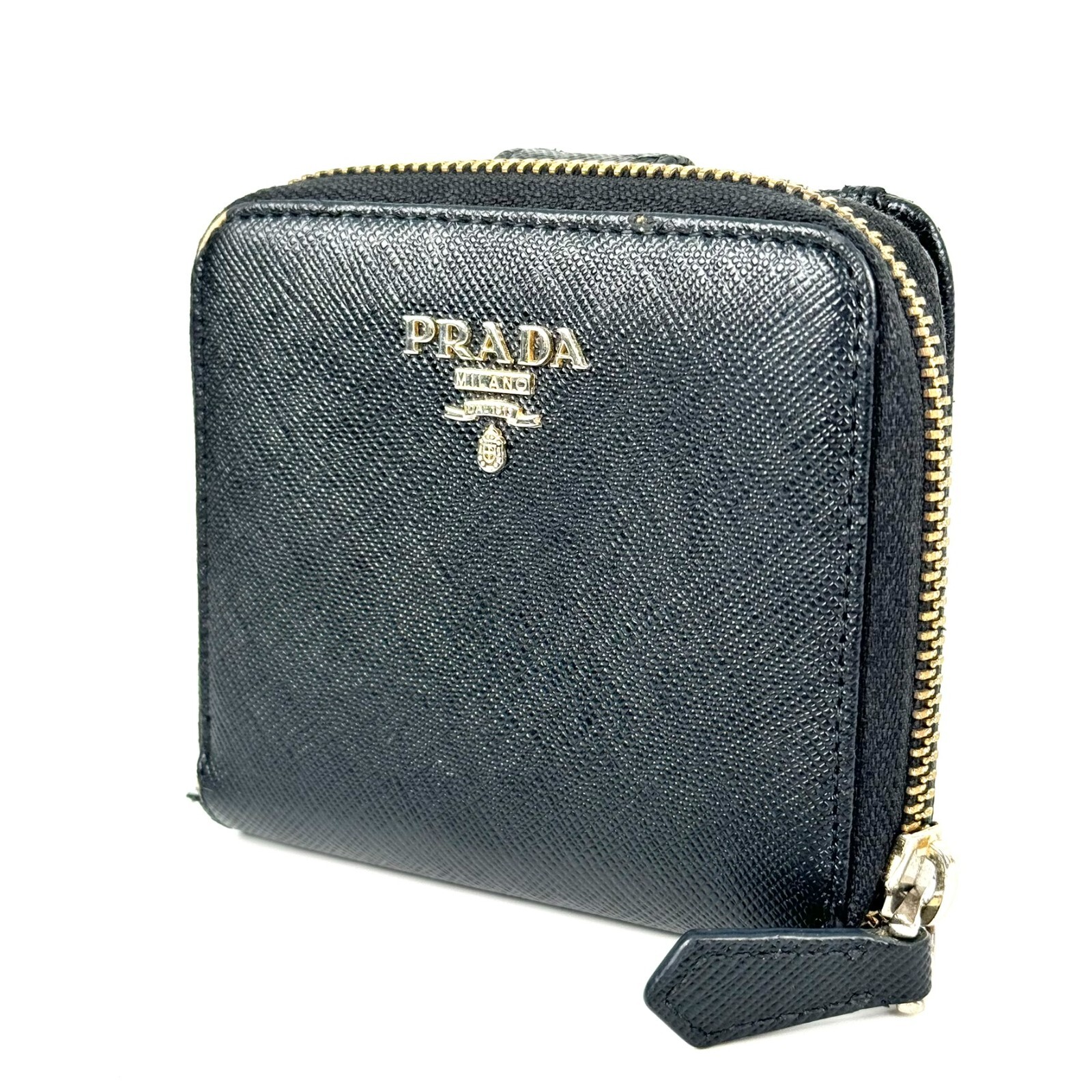 小物 PRADA RFID Saffiano leather wallet black Prada Small Saffiano Leather Wallet | Saks Fifth Avenue