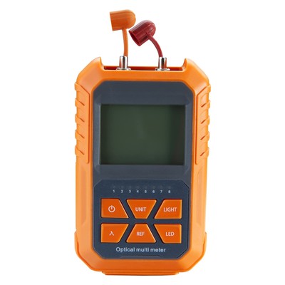 Optical Power Meter for SC/FC/ST Connector, -70 ~ + 3dBm, Built-in 1Mw Visual...