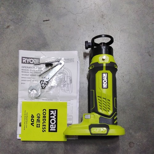 Ryobi 18V Volt ONE+ Speed Saw Rotary Cutter Cordless Power Tool Drywall