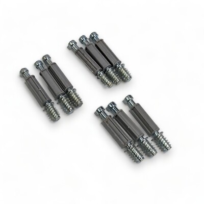 9X Ikea Cam Lock Screws Fasteners Bolts Hardware Replacement Part 118331