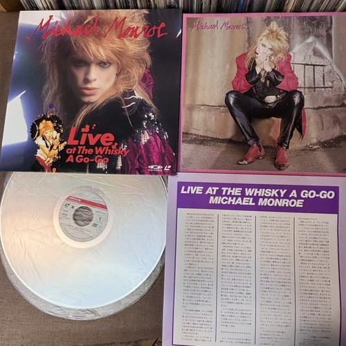 憧れの MICHAEL MONROE LD PDV-4005 LD Disc Laser JAPAN Whisky the At その他