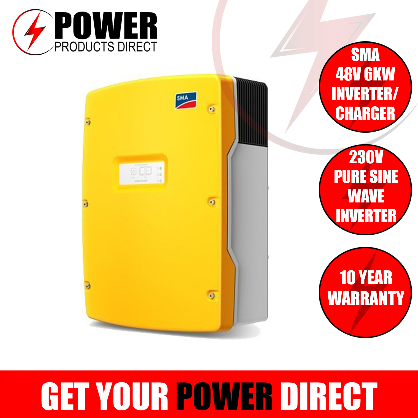 SMA SUNNY ISLAND 48V 6KW INVERTER/CHARGER | eBay