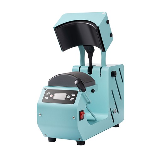 Hat Heat Press Machine for Caps with 2pcs Interchangeable Platens Transfer print