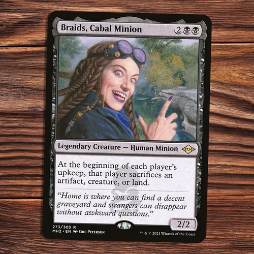 FOIL 陰謀団の先手ブレイズ/Braids, Cabal Minion ODY Braids, Cabal Minion | Odyssey | Star City Games