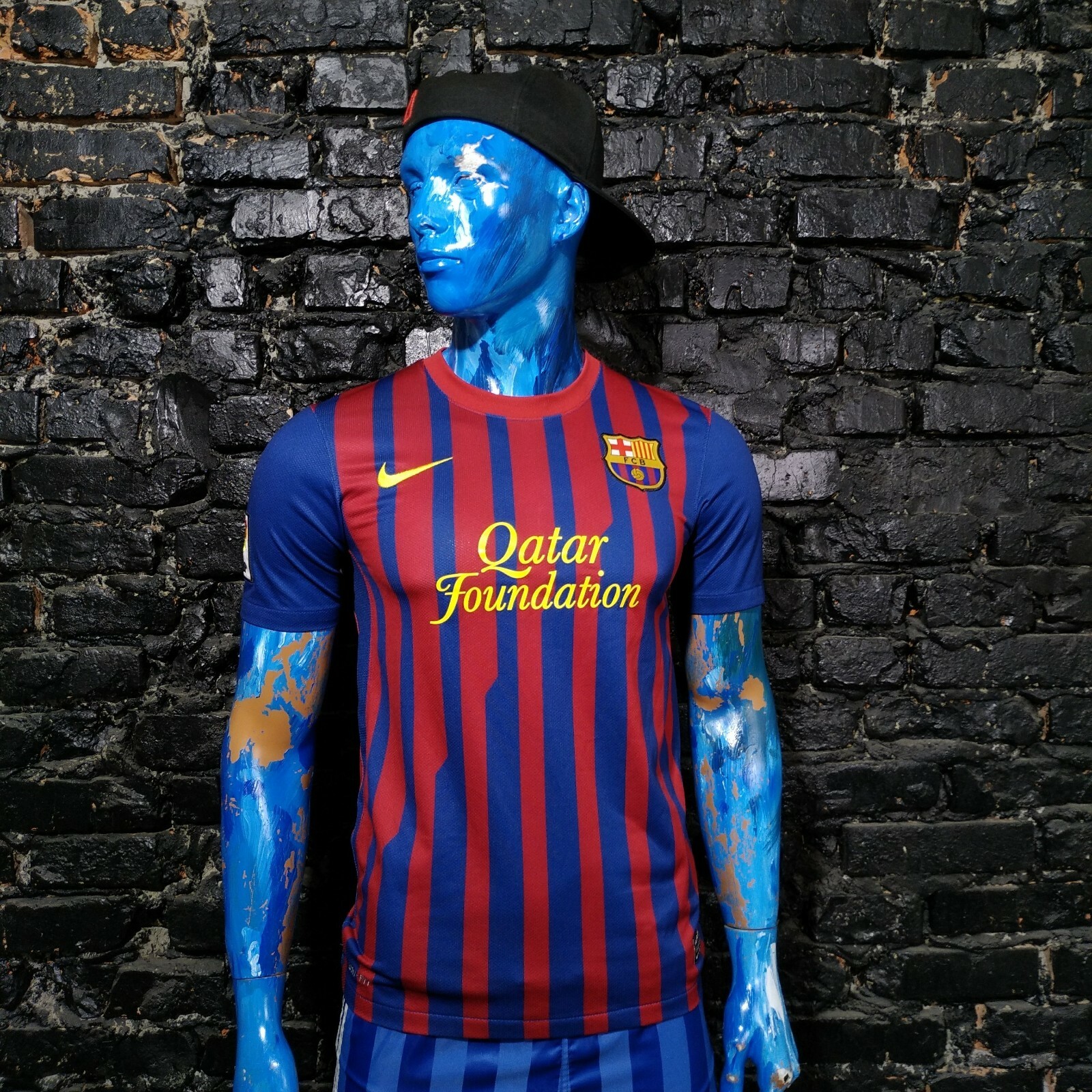 ウェア Barcelona 2011 2012 HOME Barcelona 2011 2012 Home Football Shirt Soccer jersey Nike