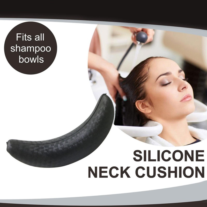 Silicone Hair Shampoo Bowl Neck Rest Salon Hairdressing Hair Wash Neck Pillow