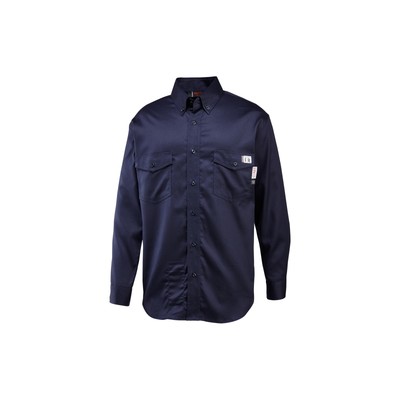 

Рубашка с длинным рукавом из твила FireZerO Wolverine Men -  Navy  Button Up Cotton