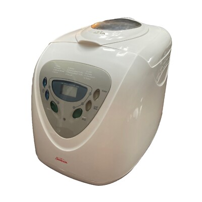 Sunbeam Programmable Bread Maker Machine White Model 5891 Works Great!