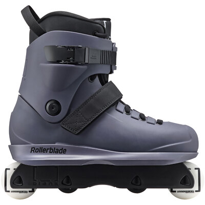 Rollerblade Blank Team Inline Skates Aggressive Stunt Skates Gray NEW