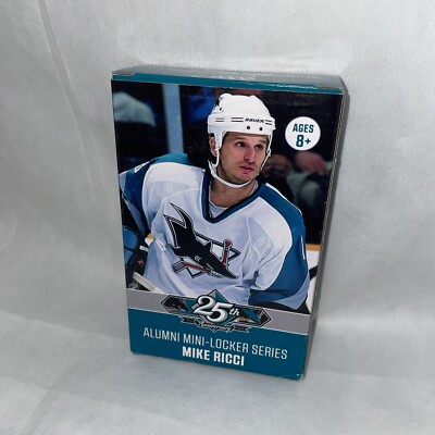 NHL San Jose Sharks Mike Ricci Alumni Mini-Locker Series