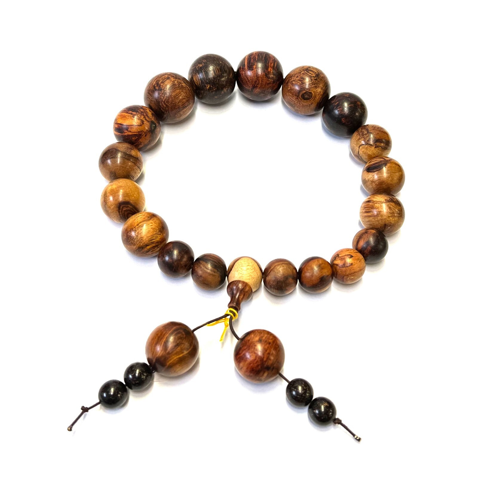 Chinese Huanghuali Rosewood Beads Hand Rosary Praying Bracelet ws2411S Chinese Huanghuali Rosewood Beads Hand Rosary Praying Bracelet ws2411S