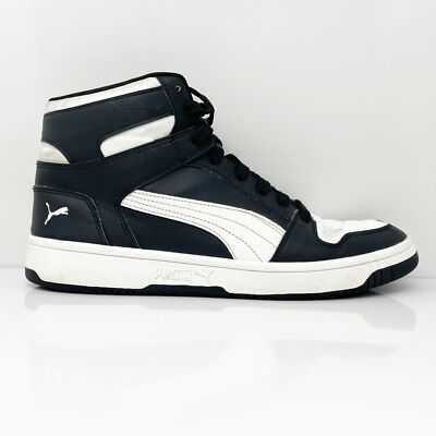 

Кроссовки Puma Mens Rebound Layup SL 369573-01 Черные баскетбольные кроссовки Размер 12, Черный, Rebound Layup SL