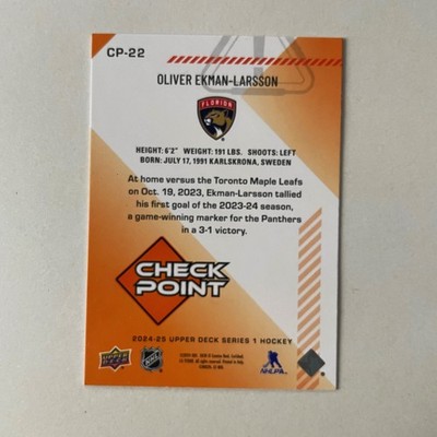 2024 Upper Deck Series 1 #CP-22 Oliver Ekman-Larsson Check Point