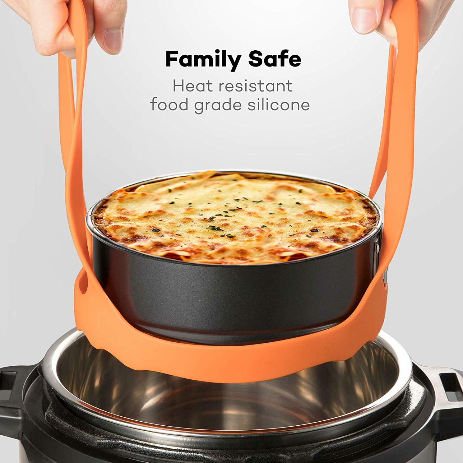 Compatible with 3 Qt Instant Pot and Other Brand Multi-Function Cookers Pressure Cooker Sling Silicone Bakeware Sling by Nenazzz