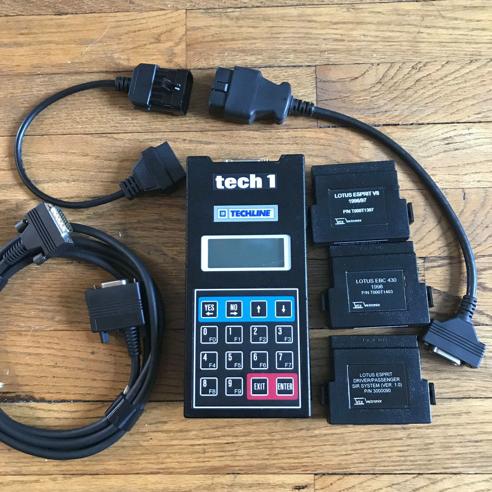 Vetronix Tech1a Complete Scan Tool Kit For Lotus Esprit V8 Ecm, Sir