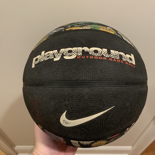 Nike Playground Basketball Ball NYC Graffiti Rubber Black