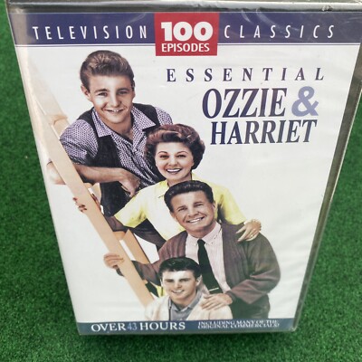 The Essential Ozzie Harriet Collection 12 DVD Set 100 Episodes - NEW SEALED