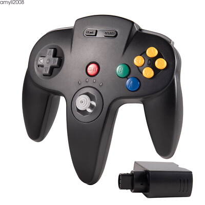 Wireless N64 Controller,Rechargeable 2.4G Remote Retro Controller For N64 System