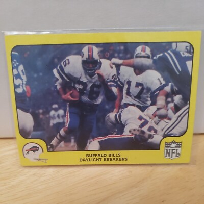 1978 Fleer Team Action Buffalo Bills Team #5