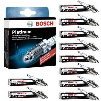 10 OE Platinum Spark Plug 6747 For 1997 Ford E-350 Econoline XL