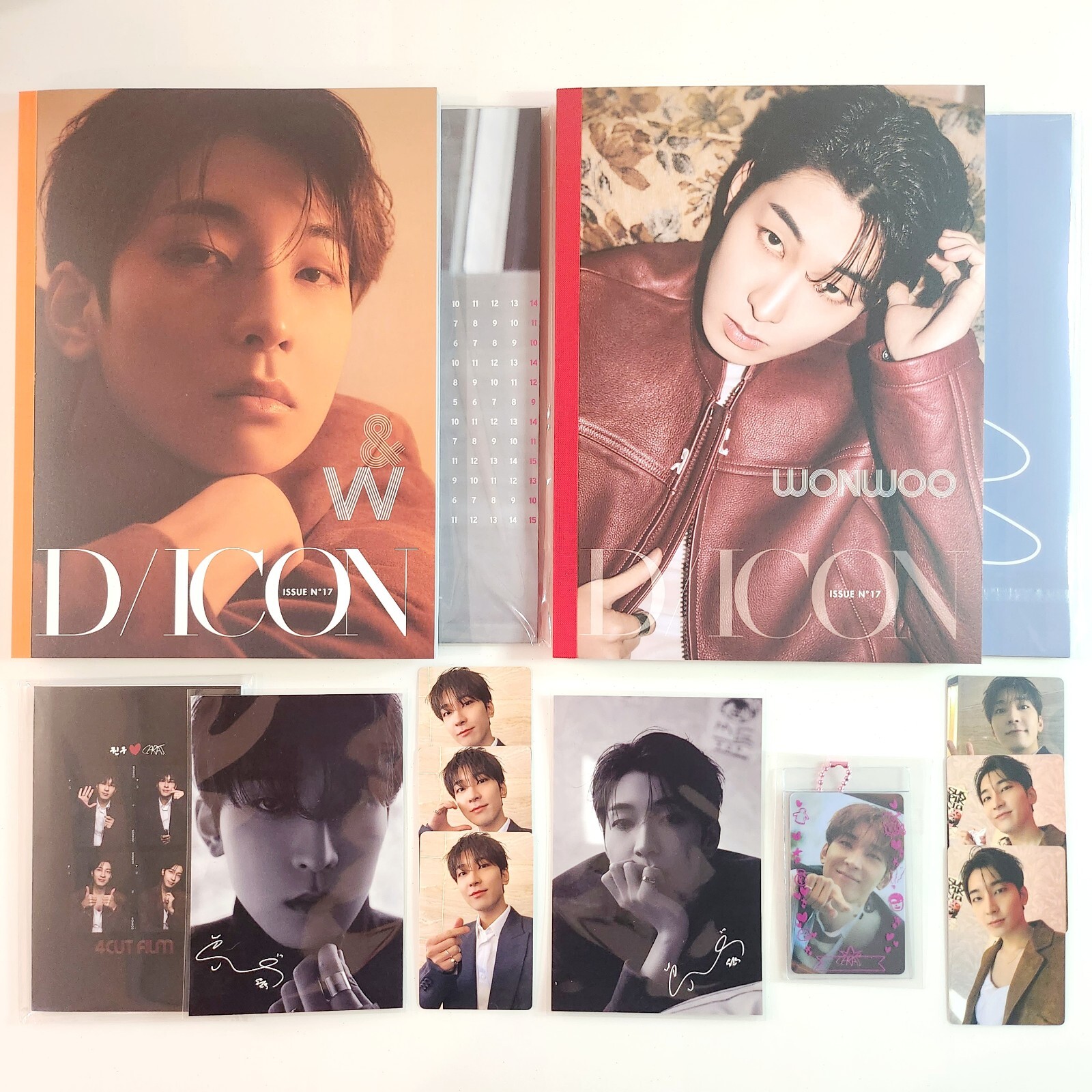 DICON ISSUE N°17 SEVENTEEN WONWOO : JUST, TWO OF US! A,B Ver. Photocard/Postcard DICON ISSUE N°17 SEVENTEEN WONWOO : JUST, TWO OF US! A,B Ver. Photocard/Postcard
