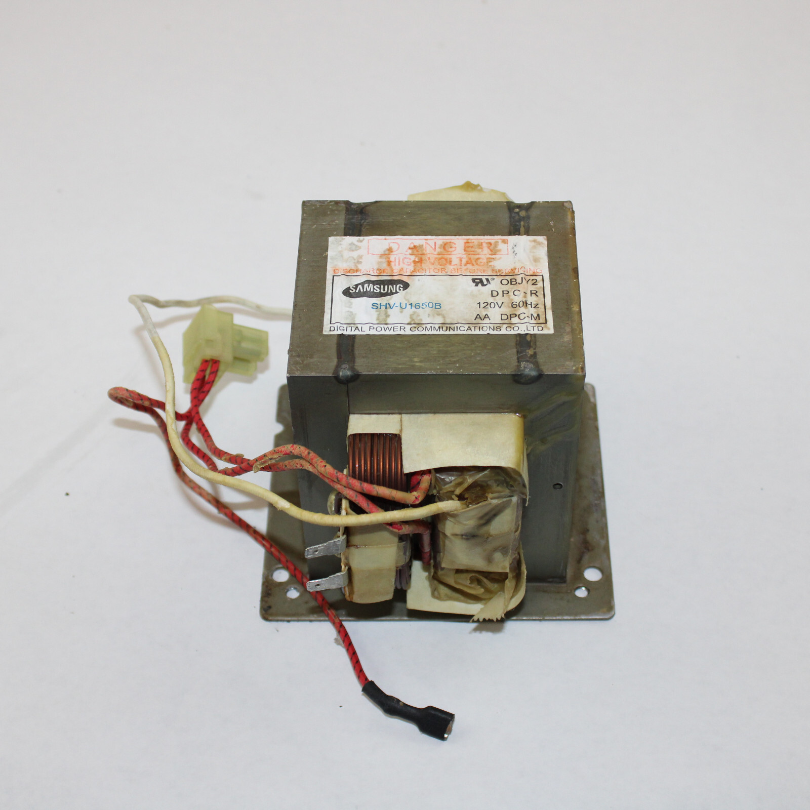 Samsung Microwave Oven : High-Voltage Transformer (DE26 Samsung Microwave Oven : High-Voltage Transformer (DE26
