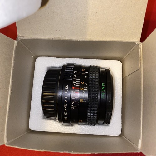 Mint Condition Sears M 28mm F/1.4 MF Camera Lens With Lens Cover