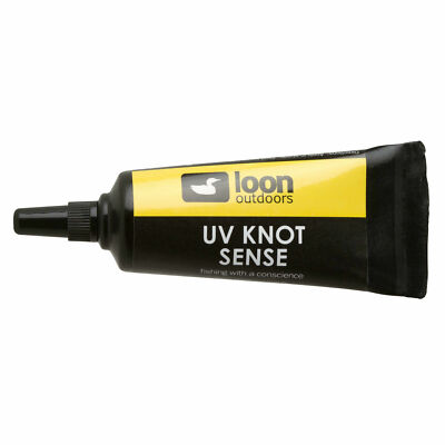 NEW LOON OUTDOORS UV KNOT SENSE ADHESIVE TO SMOOTH & STRENGTHEN KNOTS UV CURED