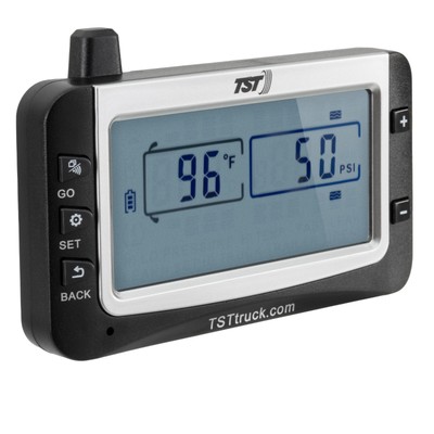 RV TPMS System 3.5'' LCD Grayscale Display Tire Pressure Monitor