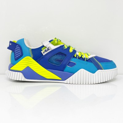 

Fila Mens Cage Mixed Media 1BM01275-444 Синие повседневные кроссовки, размер 7,5, Синий, Cage Mixed Media