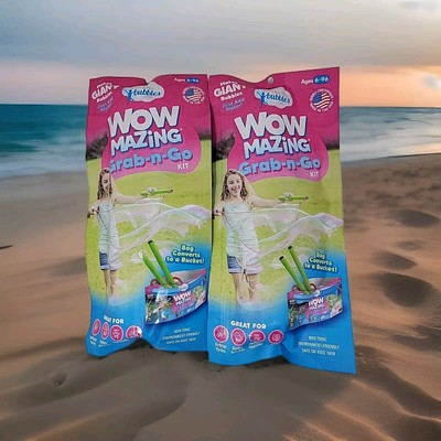South Beach Bubbles - WOW Mazing Grab N Go Kit Lot of 2 - Giant Bubbles Parties