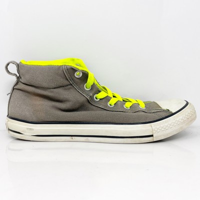 Converse Mens CT All Star Street Mid 138467F Серые повседневные кроссовки, размер 10