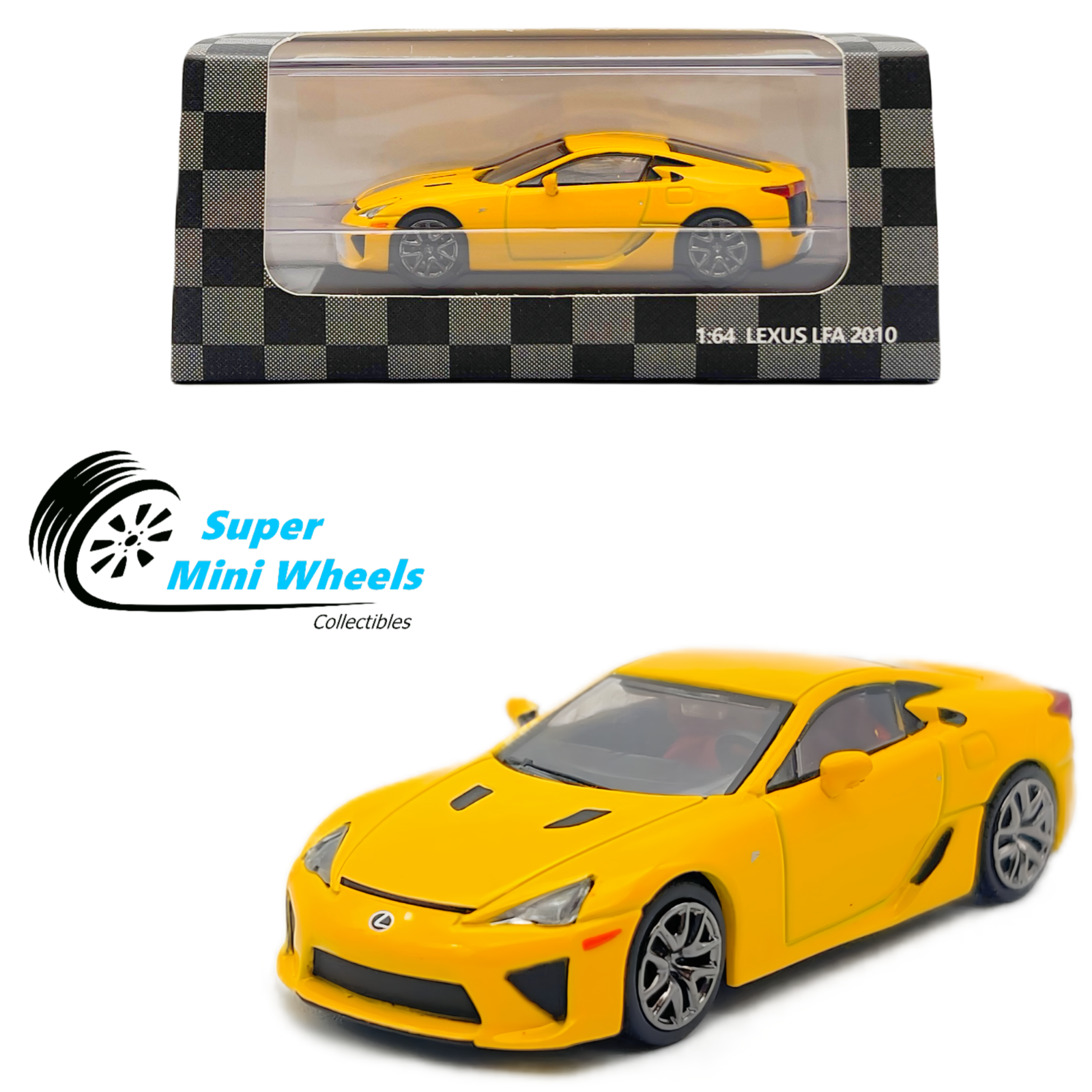 1/64 徳間書店 レクサス LFA パンフレット DVD ミニカー セット 1/64