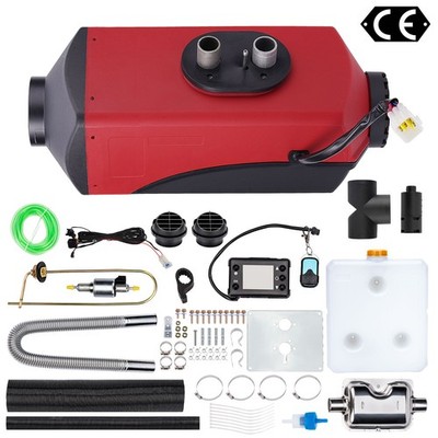 12v 5kw Caravan Diesel Heaters Lcd+ Remote Control For Truck Motor-homes Camper