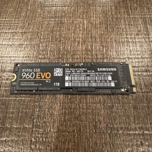 SAMSUNG M.2 1TB NVMe PCI-Express 3.0 x4 Internal SSD MZ-V6E1T0 – I.E.T. INDUSTRIAL ANTONIO PRIETO – SINCELEJO,