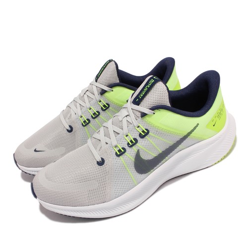 

Nike Quest 4 Dust Volt White Navy Мужские кроссовки для бега DA1105-003, Grey, Quest 4