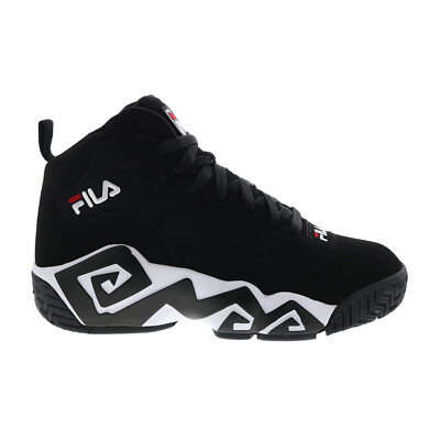 Fila MB 1VB90140-014 Mens Black Synthetic Athletic Basketball Shoes