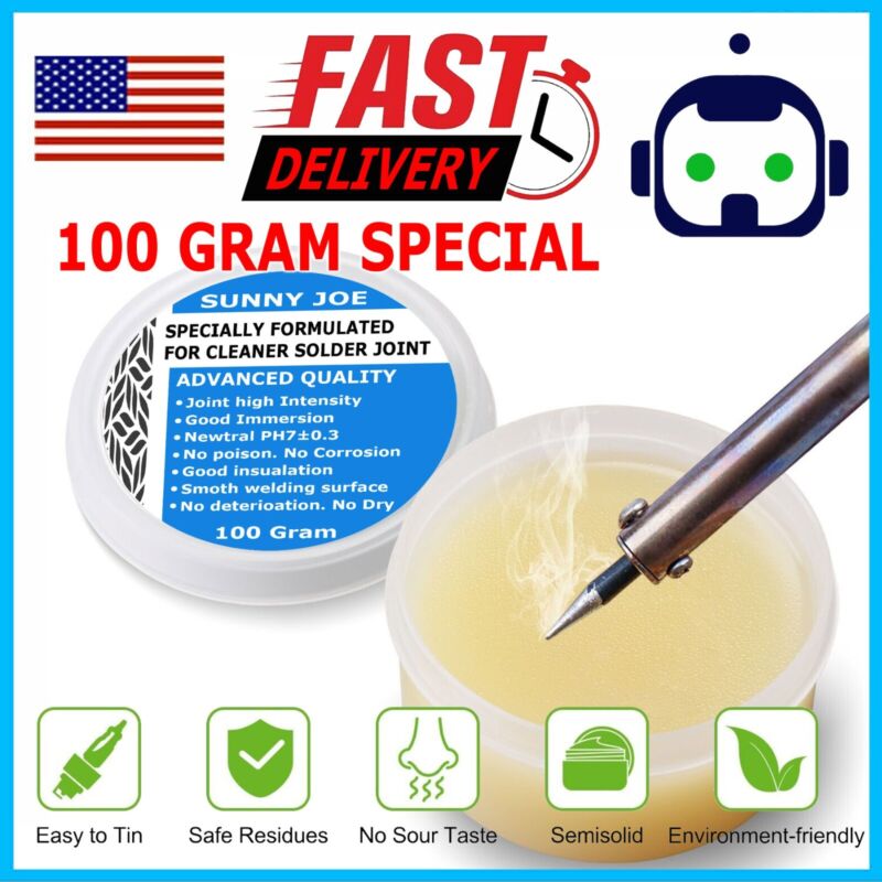 100g Soldering Flux Paste Solder Rosin Welding Grease Cream for Phone PC Circuit