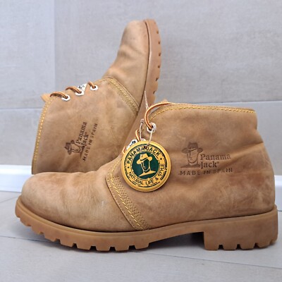 Panama Jack Schuhe Gr.41 Jungen Herren Stiefel neuwertig Echt Leder