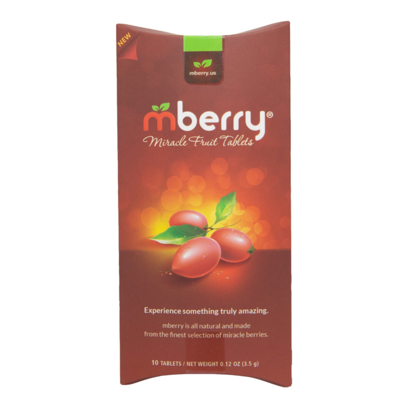 mberry Miracle Fruit Tablets, Single Pack (10 Tablets), Turn Sour into Sweet