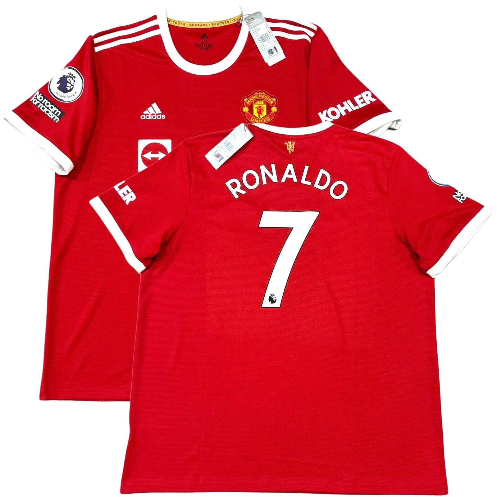 ウェア adidas Manchester United Ronaldo 7 XL 2022/23 Manchester United Third Jersey #7 Ronaldo XL Adidas