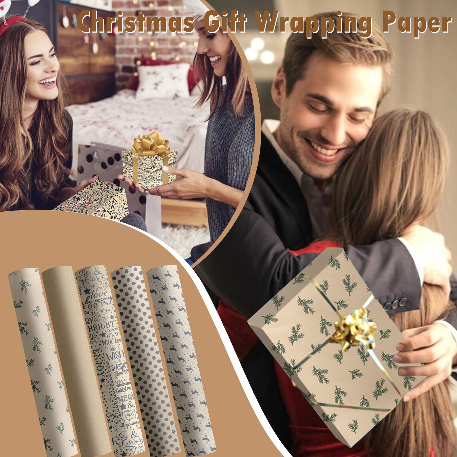 Wrapping Paper Diy Gift Wrapping Paper Gift Decor