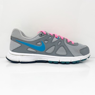 Nike Womens Revolution 2 554900-006 Серые кроссовки для бега, размер 7