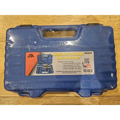 CTA Tools 4031M Heavy Duty Lock Ring Tool Master Kit