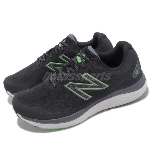 

New Balance M680 V7 2E Широкий NB Черный Зеленый Белый Мужчины Бег Спорт M680NK7-2E, M680 V7 2e Wide