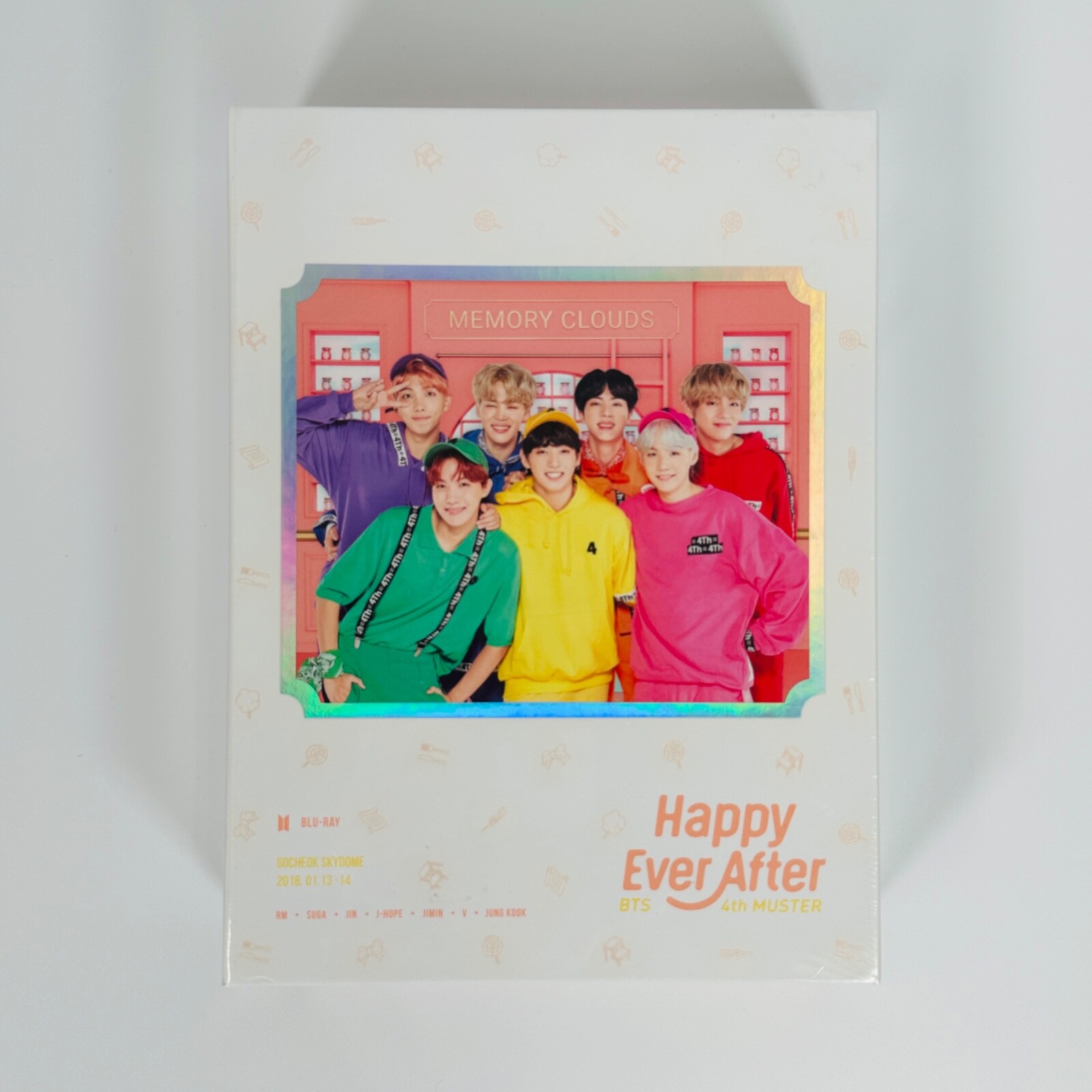 SEALED] BTS 4th Muster Happy Ever After Official Blu-ray blu
