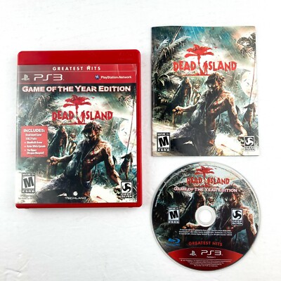 Dead Island PS3 Game of the year Edition Playstation 3 Complete with Manual 